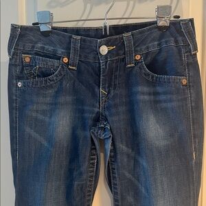 True Religion Dark Blue Flare Jeans